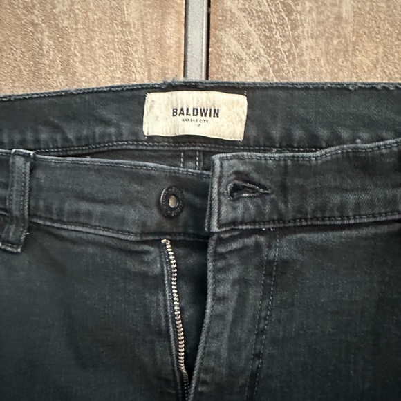 Baldwin denim, size 38. Henley slim straight fit in “smoke” color - Picture 2 of 5